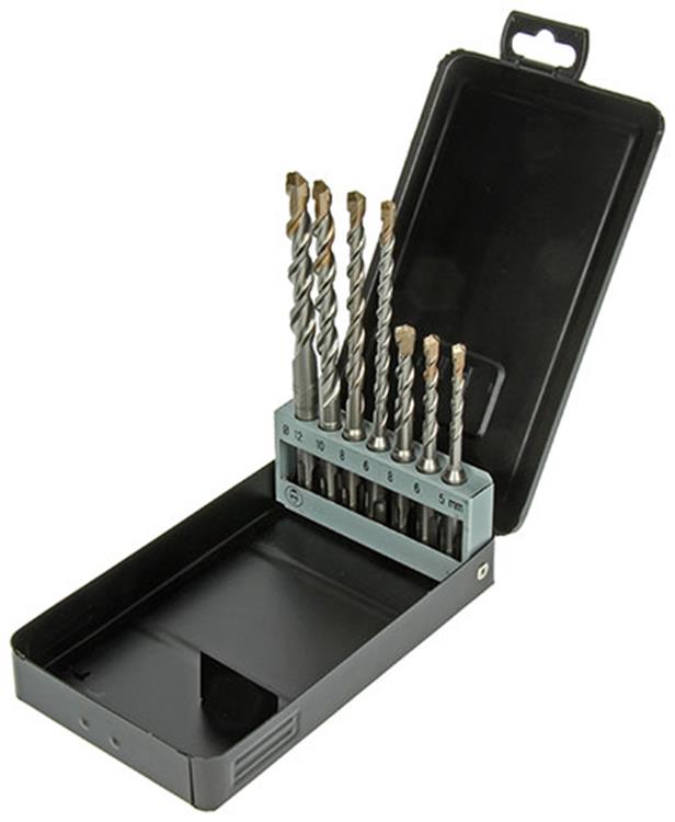 Afbeelding laden in galerijviewer, Mack 1018540 - hamerboor sds + set 7 delig 5-12mm | 3 stuks
