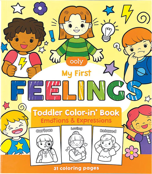 Ooly - peuter kleurboek - mijn eerste gevoelens