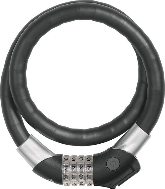 Abus Cijferslot Steel-o-flex 1460 85 Zwart 85cm