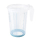 Keeeper kunststof maatbeker anti-slip 1,5l ã˜13,5x19cm nordic blue