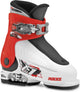 Roces idea up verstelbare skischoenen - maat 25-29 - 6-in-1 systeem - wit rood zwart