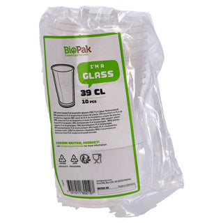 Afbeelding laden in galerijviewer, Duni plastic glazen 39 cl 10 stuks | 4 stuks
