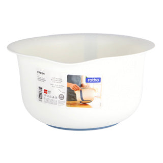 Afbeelding laden in galerijviewer, Rotho fresh beslagkom 4l horizon blauw wit
