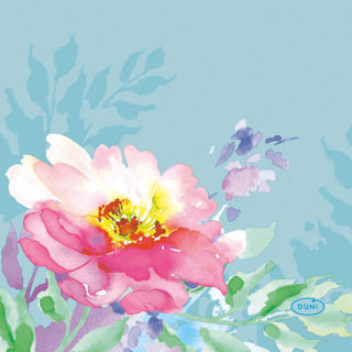 Duni servetten flowy floral 24x24 cm | 12 stuks