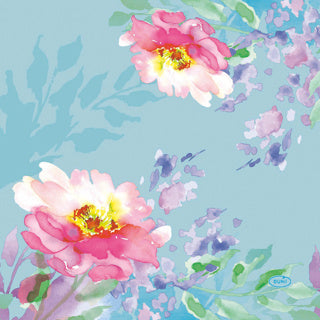 Afbeelding laden in galerijviewer, Duni servetten flowy floral 33x33 cm | 12 stuks

