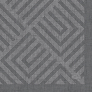 Afbeelding laden in galerijviewer, Duni servetten mosaic granite grey 24x24 cm | 12 stuks
