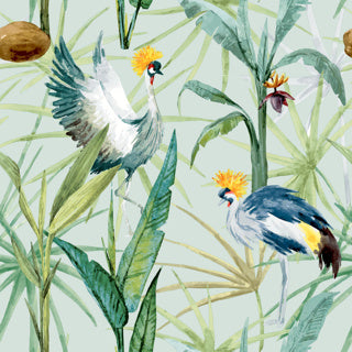 Afbeelding laden in galerijviewer, Duni servetten dancing birds 33x33 cm | 12 stuks
