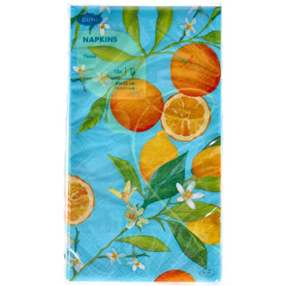 Afbeelding laden in galerijviewer, Duni servetten lemon tree 33x40 cm | 4 stuks
