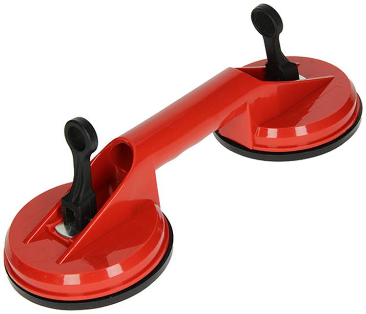 Afbeelding laden in galerijviewer, Mack 1004636 - zuignap dubbel rood ø 12cm | 4 stuks
