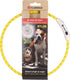 Flamingo visio leora - halsband honden - halsband led leora geel 33-63,5cm 8mm - 1st