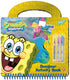 Totum spongebob designer activiteiten vakantie doeboek - tekenen, schrijven, stickeren - 20 pagina's met sjablonen en mini gelpennen