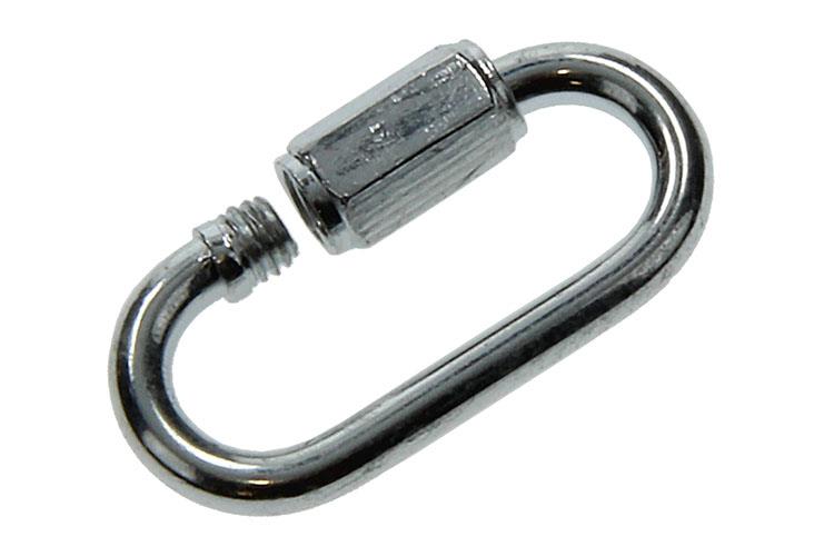 Afbeelding laden in galerijviewer, Mack 1006842 - 2 loze schakels verzinkt+moer bl 3,5mm | 5 stuks
