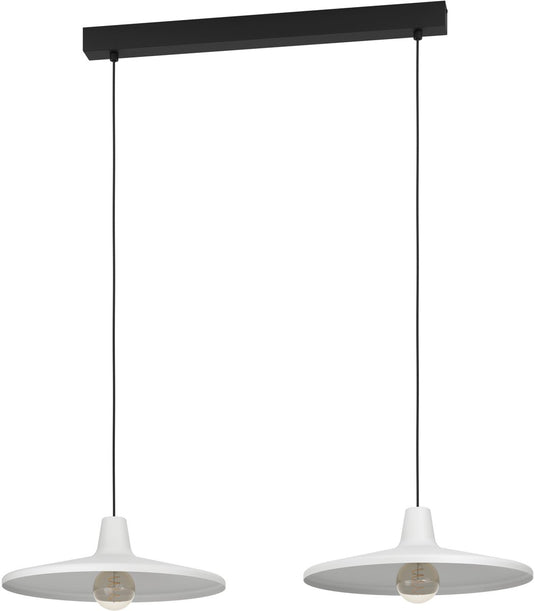 Eglo miniere hanglamp - e27 - 99,5 cm - grijs zwart