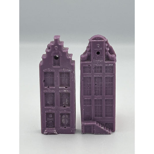 Vos decorations huisje geur bosbes set a 2