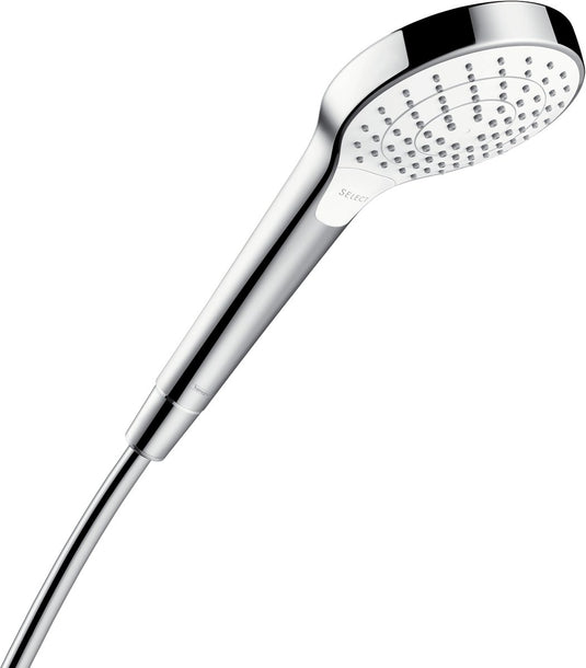 Hansgrohe croma s - handdouche - select-knop bediening - wit chroom