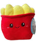 Van manen fluffy menu fastfood pluche speelgoed knuffel multicolor 16cm.