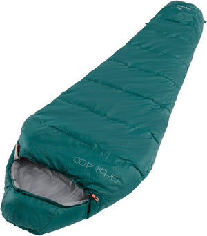 Easy camp orbit 400 slaapzak - groenblauw