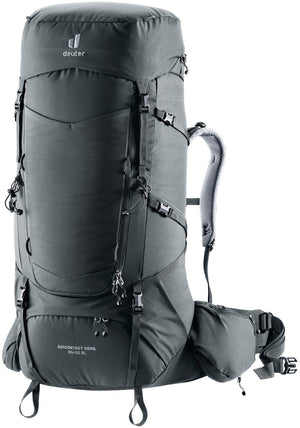 Deuter aircontact core 65 + 10 sl - dames trekkingrugzak 84 cm (graphite)