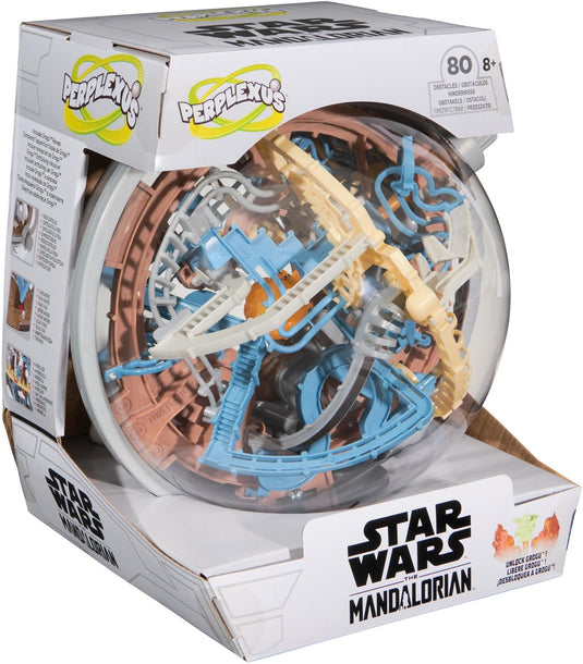 Perplexus - star wars - mandalorian - 3d-doolhof - met 80 obstakels - breinbreker