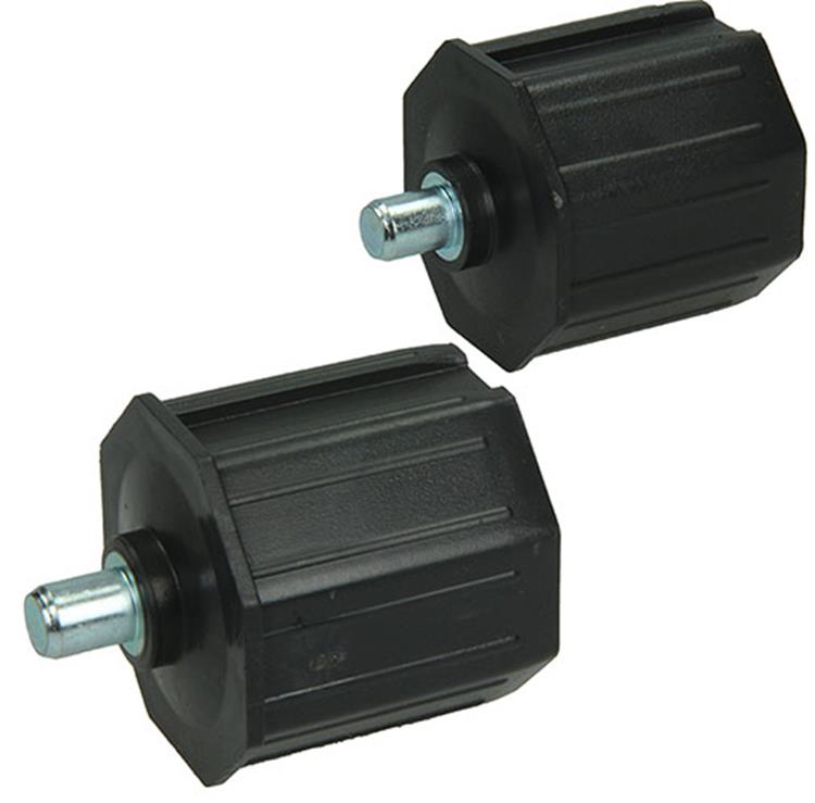 Afbeelding laden in galerijviewer, Mack 1010101 - 2 as-eindkappen insteek 8k ant rolluikas 60mm | 5 stuks

