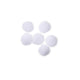 Darice • pom poms 5mm 40pcs wit