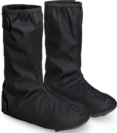 Gripgrab - dryfoot 2 waterproof everyday regen fiets overschoenen waterdichte fietsoverschoenen schoenovertrekken - zwart - maat l (42 43)