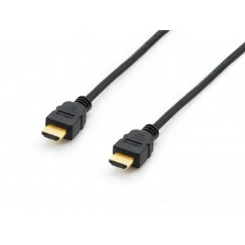 Afbeelding laden in galerijviewer, Equip 119351 hdmi2.0 cable, 4k@50 60hz (2160p) hdmi type-a, m->m, 18gb s, 18 gb s, 3m, black
