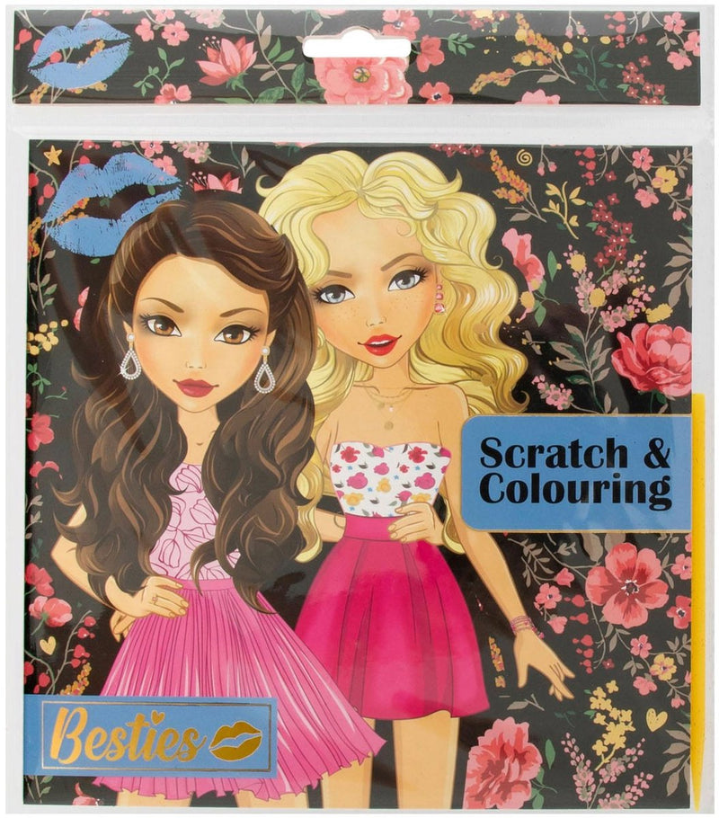 Afbeelding laden in galerijviewer, Grafix besties kras en kleurboek 12 blz
