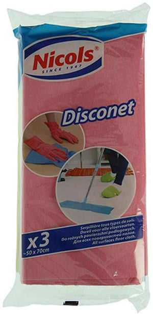 Nicols 1005570 - dweil disconet x3 | 20 stuks