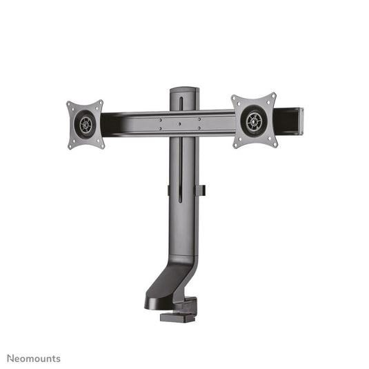 Neomounts fpma-d860dblack flatscreen bureausteun, 2x 10-27 7 kg, 26 - 45 cm, 75x75 100x