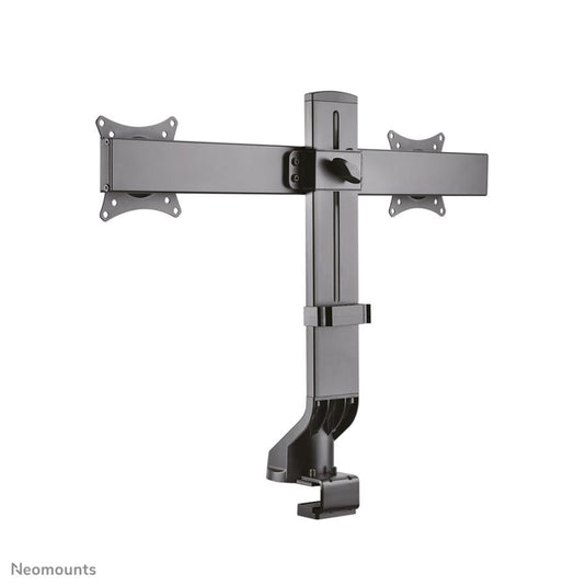 Neomounts fpma-d860dblack flatscreen bureausteun, 2x 10-27 7 kg, 26 - 45 cm, 75x75 100x