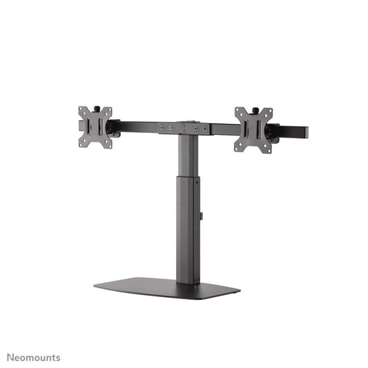 Neomounts fpma-d865dblack flatscreen bureausteun, 2x 10-27 , 12 kg, 35 - 46cm, 75x75 100x