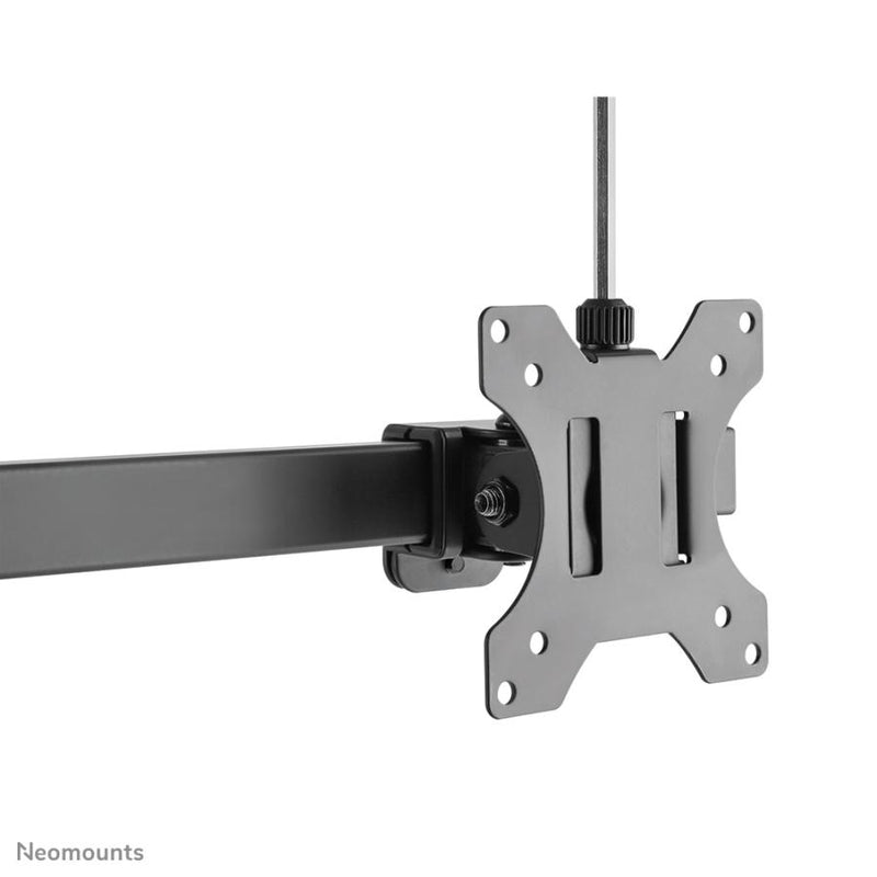 Afbeelding laden in galerijviewer, Neomounts fpma-d865dblack flatscreen bureausteun, 2x 10-27 , 12 kg, 35 - 46cm, 75x75 100x
