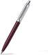 Sheaffer balpen sentinel 321 - burgundy brushed chrome chrome plated - sf-e23217251