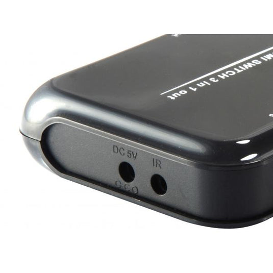 Equip 332721 hdmi switch, 3x, hdmi1.4, dolby true-hd, 7.1ch, black