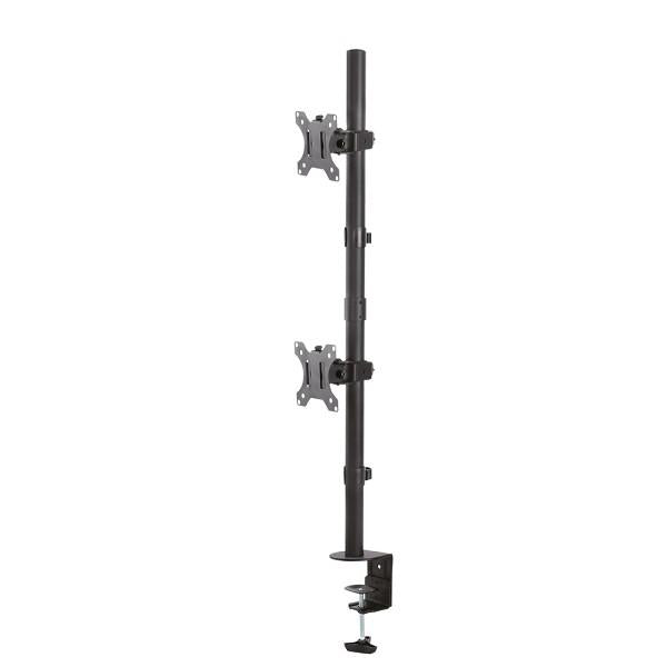 Afbeelding laden in galerijviewer, Neomounts neomounts fpma-d550dvblack flat-screen desk-mount, 2x 10-32 , 16 kg, 88cm, 75x75 100x100
