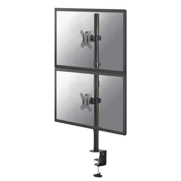 Afbeelding laden in galerijviewer, Neomounts neomounts fpma-d550dvblack flat-screen desk-mount, 2x 10-32 , 16 kg, 88cm, 75x75 100x100
