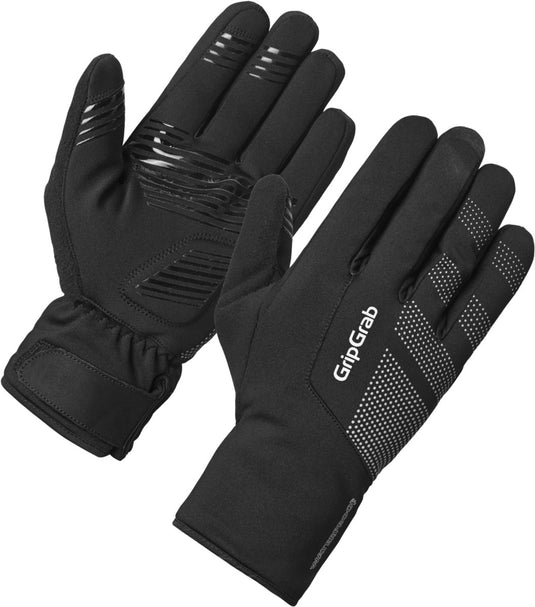 Gripgrab - ride 2 waterproof winter fietshandschoenen met padding waterdichte thermo regen fiets handschoenen - unisex - zwart xl