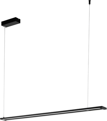 Eglo amontillado hanglamp - led - 116 cm - zwart wit - dimbaar
