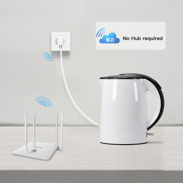 Afbeelding laden in galerijviewer, Woox r4054 smart inbouw stopcontact powered by tuya, 16a, 3680w, wi-fi, white
