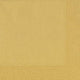 Duni servetten 33x33cm goud