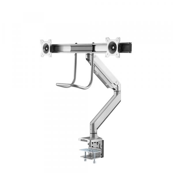 Afbeelding laden in galerijviewer, Neomounts neomounts nm-d775dxsilver flat screen tv desk mount clamp 8 kg, 1032 , 100x100mm, silv
