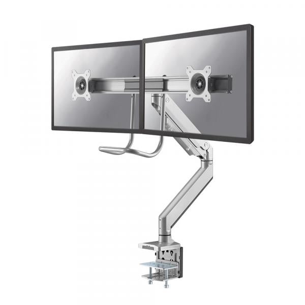 Afbeelding laden in galerijviewer, Neomounts neomounts nm-d775dxsilver flat screen tv desk mount clamp 8 kg, 1032 , 100x100mm, silv
