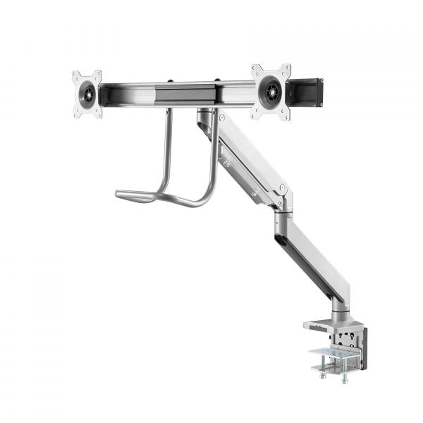 Afbeelding laden in galerijviewer, Neomounts neomounts nm-d775dxsilver flat screen tv desk mount clamp 8 kg, 1032 , 100x100mm, silv
