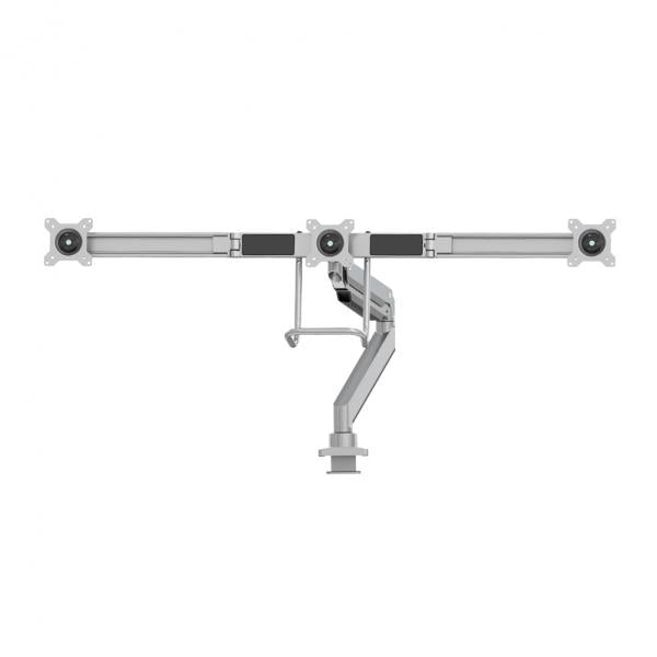 Afbeelding laden in galerijviewer, Neomounts neomounts nm-d775dx3silver flat screen desk mount, 17 27 , 6 kg, 100x100 mm, clamp, sil
