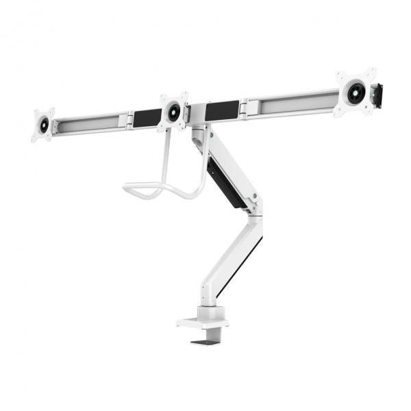 Afbeelding laden in galerijviewer, Neomounts neomounts nm-d775dx3white flat screen desk mount, 17-27 , 6 kg, 100x100 mm, clamp, white
