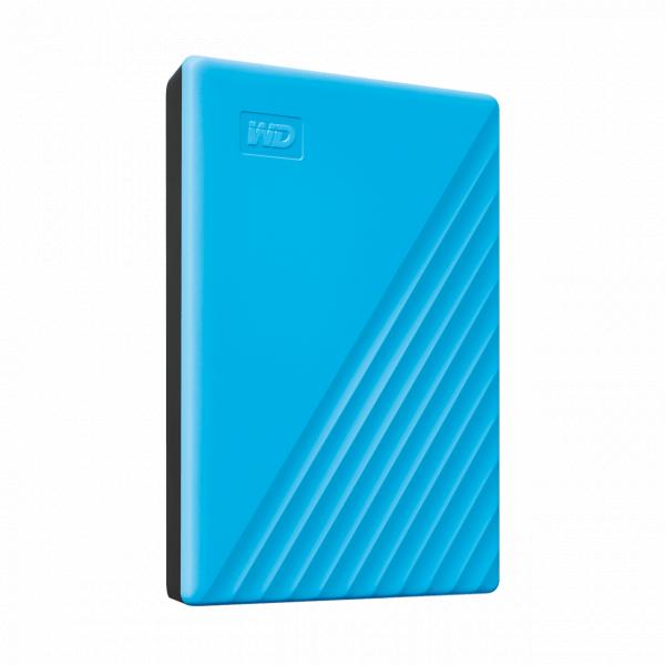 Afbeelding laden in galerijviewer, Western digital wdbpkj0040bbl-wesn my passport external hdd, 4tb, usb 3.2 gen 1, blue
