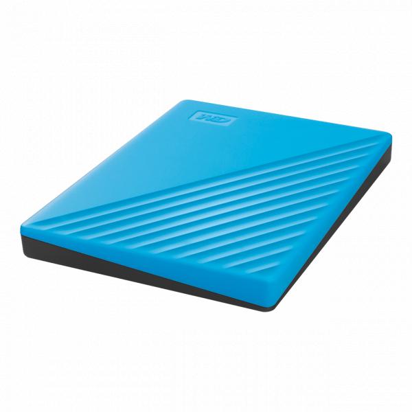 Afbeelding laden in galerijviewer, Western digital wdbpkj0040bbl-wesn my passport external hdd, 4tb, usb 3.2 gen 1, blue

