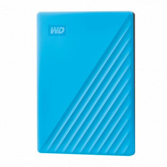 Western digital wdbpkj0040bbl-wesn my passport external hdd, 4tb, usb 3.2 gen 1, blue