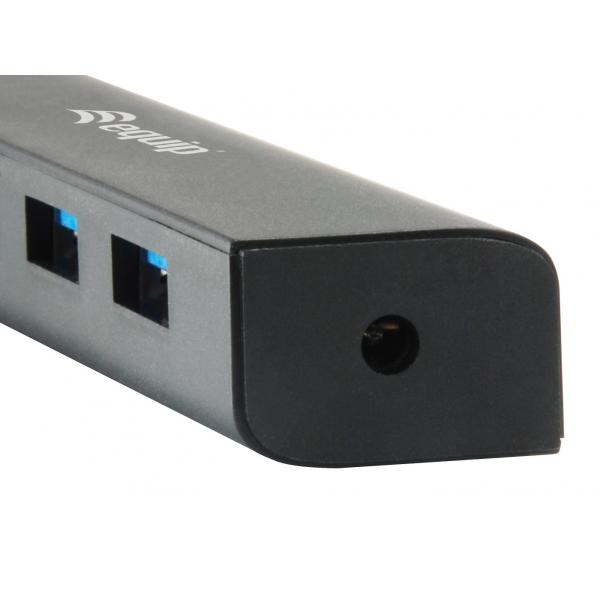 Afbeelding laden in galerijviewer, Equip 128954 4-port usb hub, usb 3.2 gen 1 type-c -> usb 3.2 gen 1 type-a, 5000 mbit s, black
